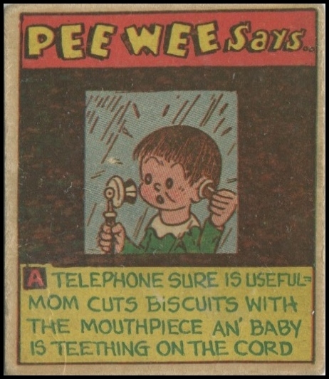 Telephone Sure Is Useful